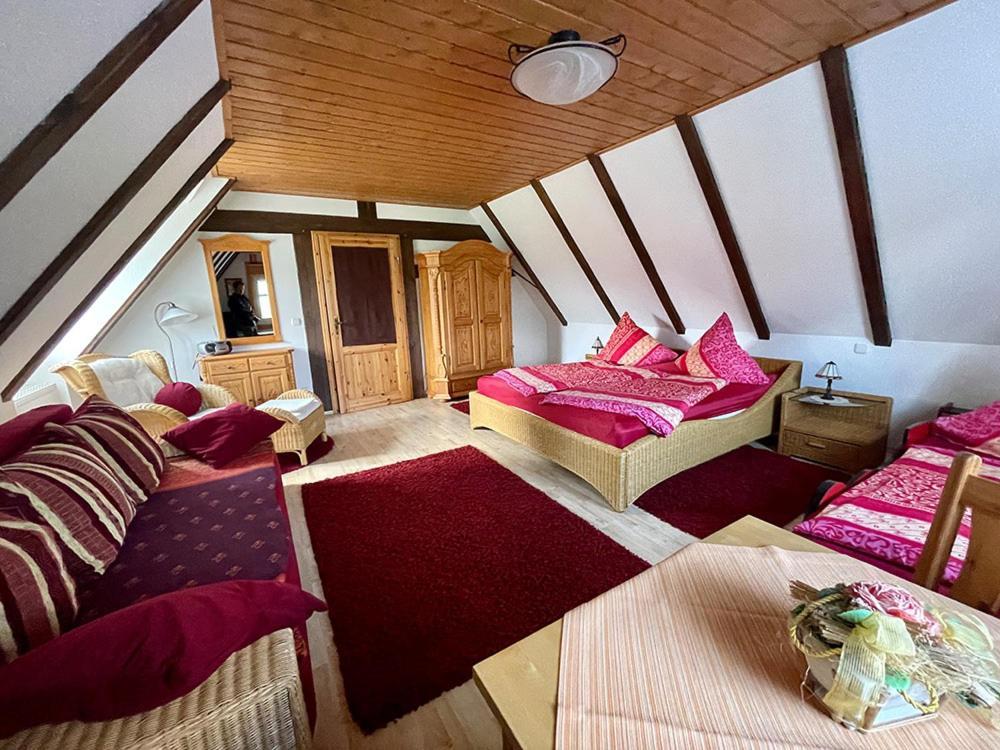 Ferienwohnung Zum Heuschober Бург Экстерьер фото