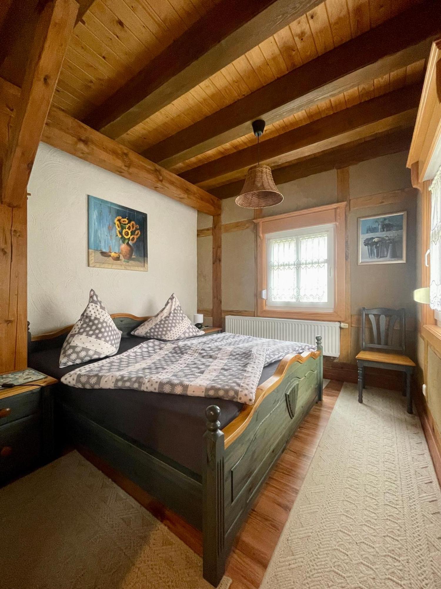 Ferienwohnung Zum Heuschober Бург Экстерьер фото