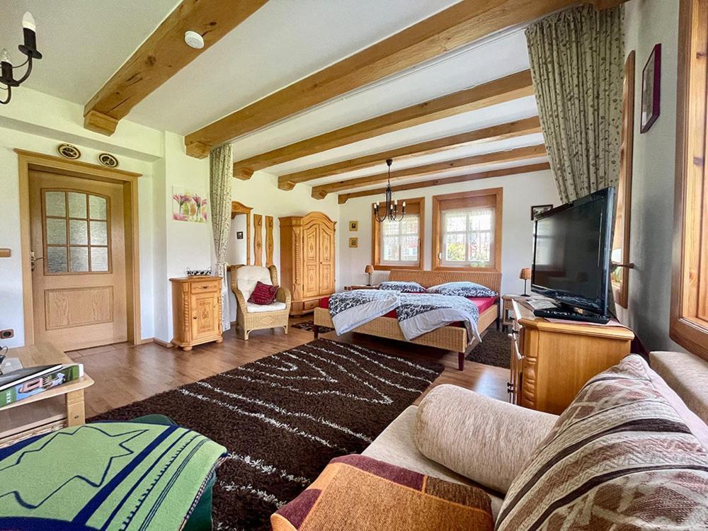 Ferienwohnung Zum Heuschober Бург Экстерьер фото