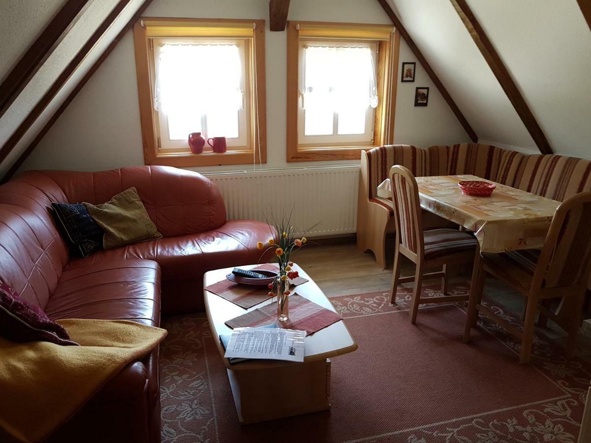 Ferienwohnung Zum Heuschober Бург Экстерьер фото