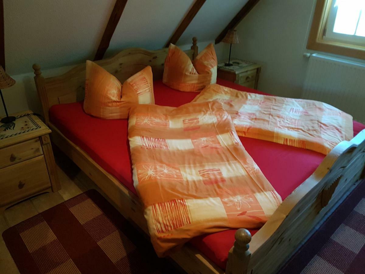 Ferienwohnung Zum Heuschober Бург Экстерьер фото